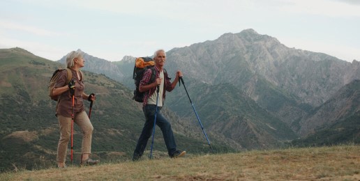 couple hiking